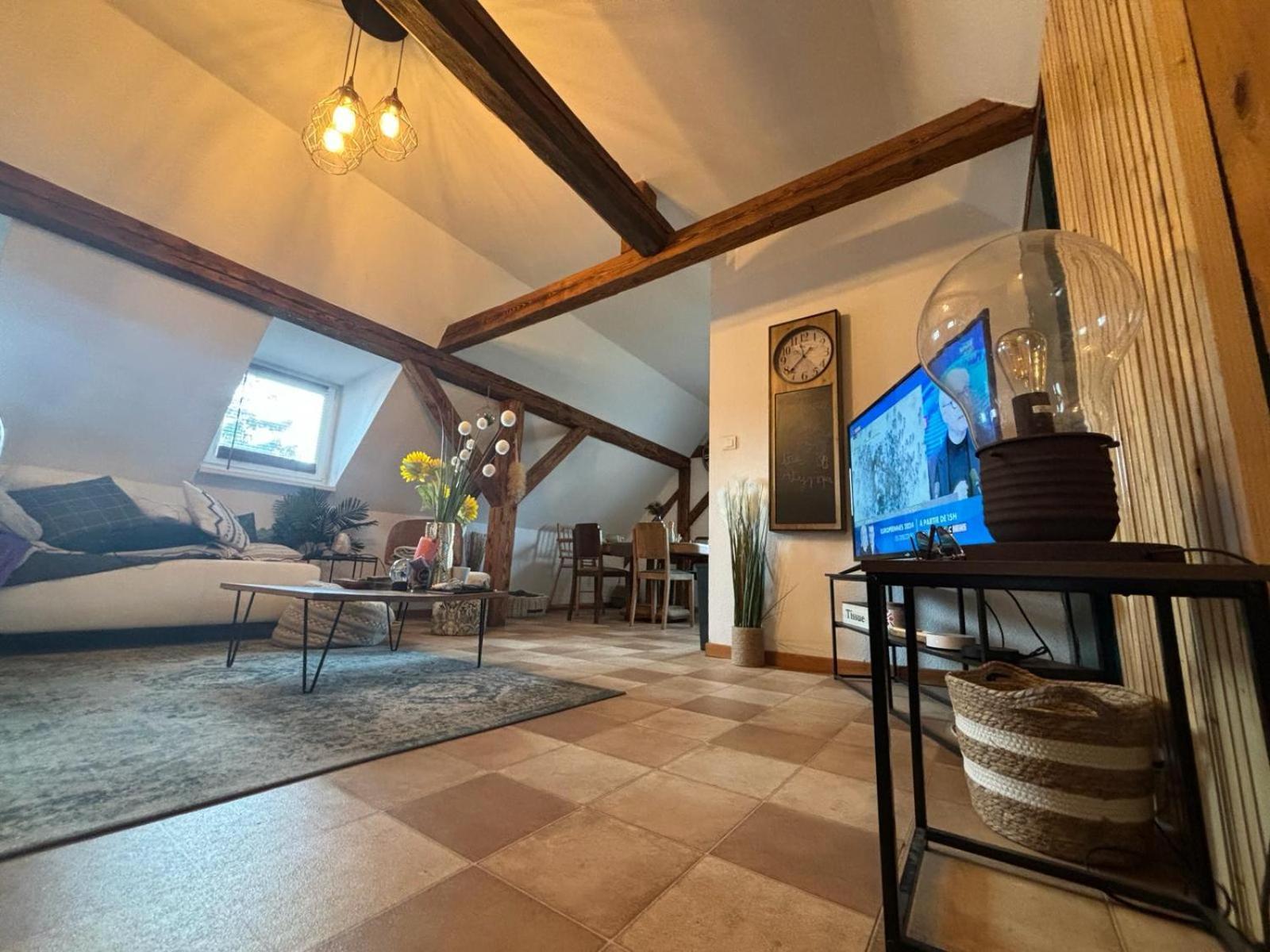 Charmant Appartement Proche Strasbourg A エックヴェルスハイム エクステリア 写真